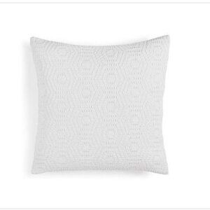 Hotel Collection Linen/Modal Blend Decorative Pillow, 20" X 20"